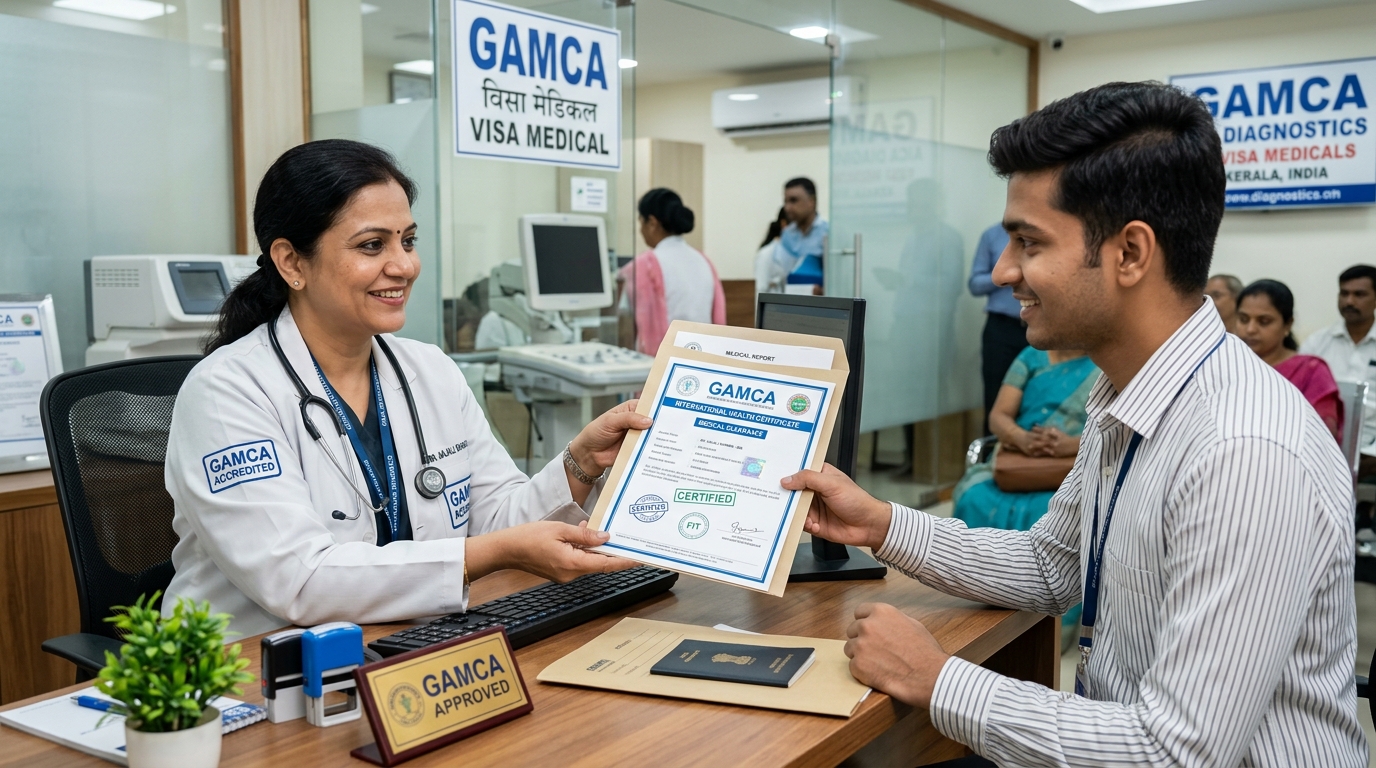 GAMCA medical and emigration clearance