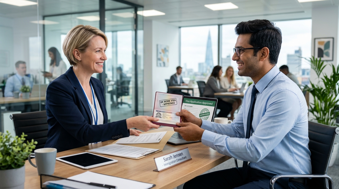 Work visa and permit processing